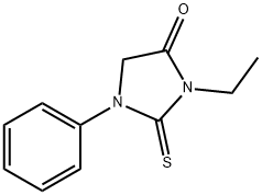 3-ethyl-1-phenyl-2-thioxoimidazolidin-4-one Struktur