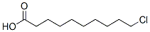 10-Chlorodecanoic acid Struktur