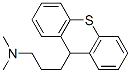 N,N-dimethylthioxanthene-9-propylamine Struktur