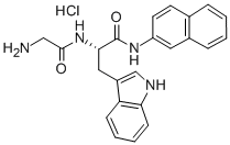 H-GLY-TRP-BETA-NA HCL Struktur