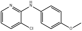 3-chloro-N-(4-methoxyphenyl)pyridin-2-amine Struktur