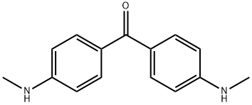 4,4'-BIS(METHYLAMINO)BENZOPHENONE Struktur