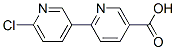 6-(6-Chloropyridin-3-yl)-nicotinic acid Struktur