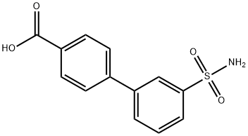 4-(3-Aminosulfonylphenyl)benozoic acid Struktur