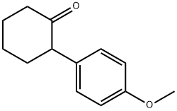 2-(4-METHOXYPHENYL)-1-CYCLOHEXANONE Struktur