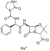 Natrium-[2S-[2α,5α,6β(S*)]]-3,3-dimethyl-7-oxo-6-[[[[(2-oxoimidazolidin-1-yl)carbonyl]amino]phenylacetyl]amino]-4-thia-1-azabicyclo[3.2.0]heptan-2-carboxylat