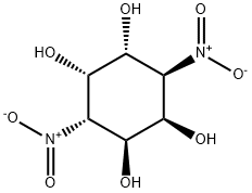 2,3,5,6-TETRAHYDROXY-1,4-DINITROCYCLOHEXANE DIHYDRATE Struktur