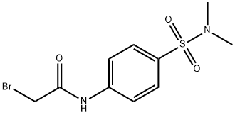 2-Bromo-N-{4-[(dimethylamino)sulfonyl]-phenyl}acetamide Struktur