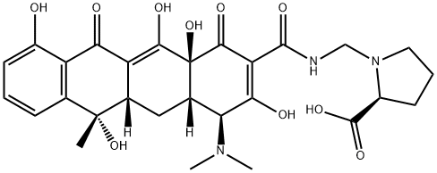 Prolinomethyltetracycline Struktur