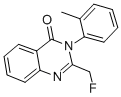 2-(Fluoromethyl)-3-(2-methylphenyl)-4(3H)-quinazolinone Struktur