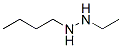 1-Butyl-2-ethylhydrazine Struktur