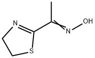 ETHANONE, 1-(4,5-DIHYDRO-2-THIAZOLYL)-, OXIME Struktur