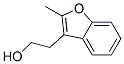 3-(2-Hydroxyethyl)-2-methylbenzofuran Struktur