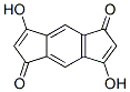 s-Indacene-1,5-dione, 3,7-dihydroxy- (9CI) Struktur