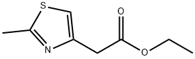 (2-METHYL-THIAZOL-4-YL)-ACETIC ACID ETHYL ESTER Struktur