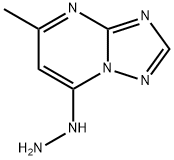 7-HYDRAZINO-5-METHYL[1,2,4]TRIAZOLO[1,5-A]PYRIMIDINE Struktur