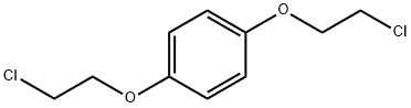 1,4-Bis(2-chloroethoxy)benzene Struktur