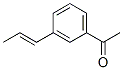 Ethanone, 1-[3-(1-propenyl)phenyl]- (9CI) Struktur