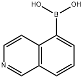 Isoquinoline-5-boronic acid Structure