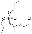 [2-(2-Chloro-1-methylethoxy)-1-propenyl]phosphonic acid dipropyl ester Struktur