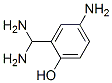 Phenol, 4-amino-2-(diaminomethyl)- (9CI) Struktur