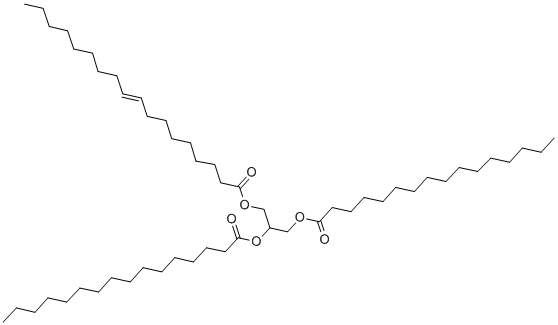 1,2-DIPALMITOYL-3-OLEOYL-RAC-GLYCEROL Struktur