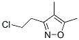 Isoxazole, 3-(2-chloroethyl)-4,5-dimethyl- (9CI) Struktur