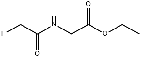 N-(Fluoroacetyl)glycine ethyl ester Struktur