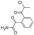 Benzeneacetamide, 2-(2-chloro-1-oxopropyl)-alpha-oxo- (9CI) Struktur