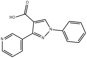 1-PHENYL-3-PYRIDIN-3-YL-1H-PYRAZOLE-4-CARBOXYLIC ACID price.