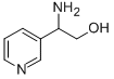 1-(3-PYRIDINYL)-2-HYDROXYETHYLAMINE, Struktur