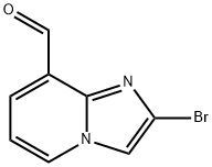 IMidazo[1,2-a]pyridine-8-carboxaldehyde, 2-broMo- Struktur