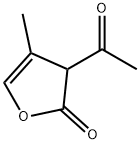 2(3H)-Furanone,3-acetyl-4-methyl- Struktur