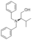 (R)-2-(DIBENZYLAMINO)-3-METHYL-1-BUTANOL Struktur