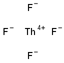 thorium fluoride Struktur