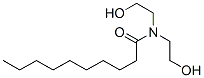 N,N-bis(2-hydroxyethyl)decanamide Struktur