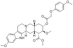 Mefeserpine Struktur