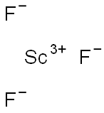 Scandium trifluoride Struktur