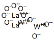 Lanthanum tungsten oxide Struktur