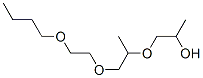 1-[2-(2-butoxyethoxy)-1-methylethoxy]propan-2-ol Struktur