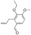 Benzaldehyde, 3-ethoxy-4-methoxy-2-(2-propenyl)- (9CI) Struktur