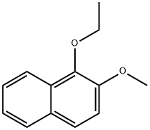 Naphthalene, 1-ethoxy-2-methoxy- (9CI) Struktur