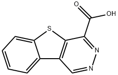 [1]Benzothieno[2,3-d]pyridazine-4-carboxylic acid Struktur