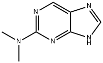 N,N-dimethyl-5H-purin-2-amine Struktur