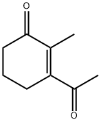 3-Acetyl-2-methyl-2-cyclohexen-1-one Struktur