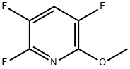 2-Methoxy-3,5,6-trifluoropyridine Struktur