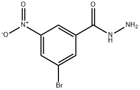 3-BROMO-5-NITROBENZOHYDRAZIDE Struktur