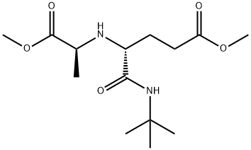 Hexanoic acid, 6-[(1,1-dimethylethyl)amino]-5-[[(1S)-2-methoxy-1-methyl-2-oxoethyl]amino]-6-oxo-, methyl ester, (5R)- (9CI) Struktur