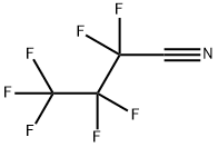 HEPTAFLUOROBUTYRONITRILE Struktur