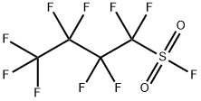 Nonafluorobutanesulfonyl fluoride Struktur